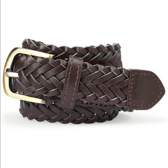 Boys Braided Leather Belt (Gift with Purchase) - Picture 1 of 6